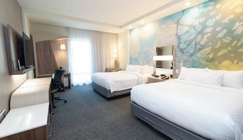 Zimmer, 2 Queen-Betten