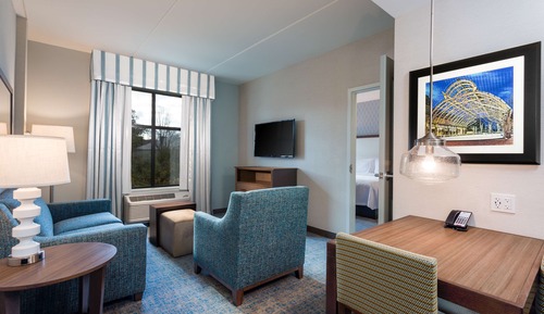 Suite, 1 King-Bett, barrierefrei, Badewanne