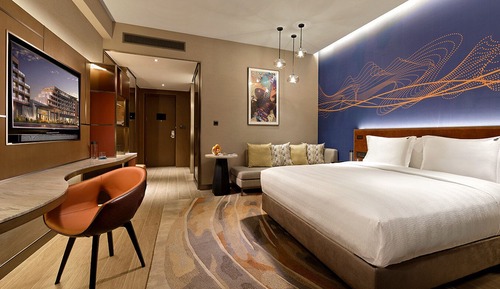 Deluxe-Zimmer, 1 King-Bett (Deluxe King Patio)