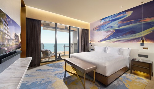 Suite, 1 King-Bett, Strandblick (Rock Royalty Suite Ocean View)