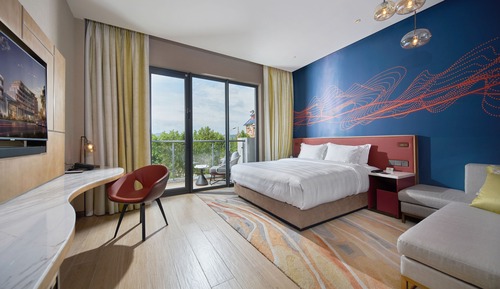 Standardzimmer, 1 King-Bett, Gartenblick (Classic King)