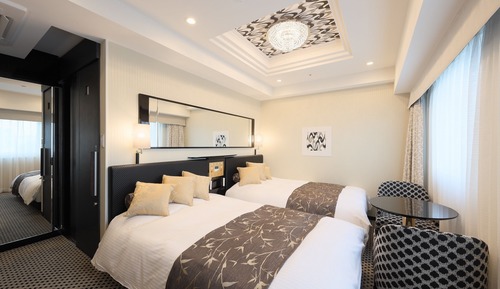 Deluxe-Zweibettzimmer, 2 Schlafzimmer, Nichtraucher