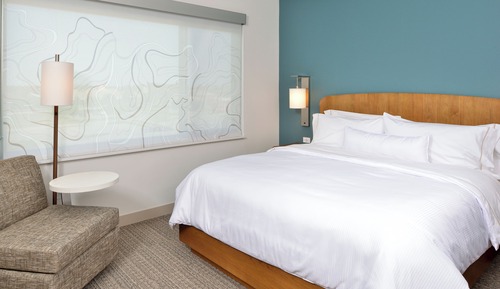 Studio, 1 King-Bett (Mobility/Hearing Access, Roll-In Shwr)