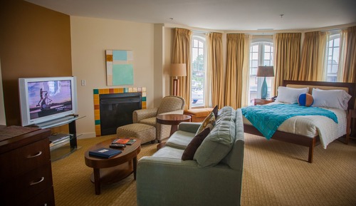 Suite, Balkon (Fireplace)