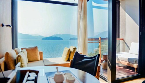 Premium-Zimmer, 2 Einzelbetten, Zutritt zur Club Lounge, Seeblick
