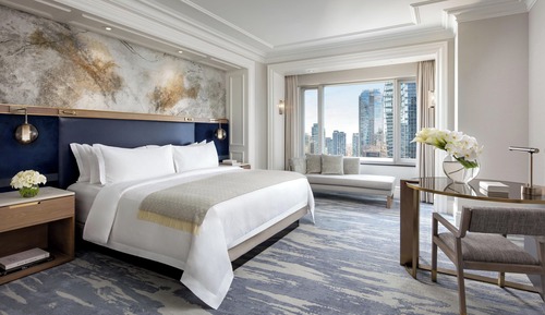 Deluxe-Zimmer, 1 King-Bett, Nichtraucher, Stadtblick