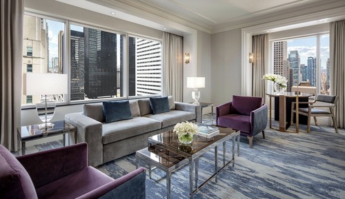 Deluxe-Suite, 1 Schlafzimmer, Nichtraucher (Corner, City View)