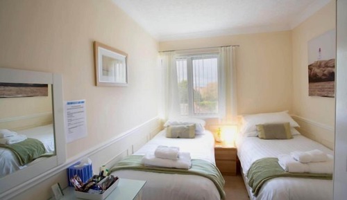 Standard-Zweibettzimmer, Gartenblick (Seagulls)