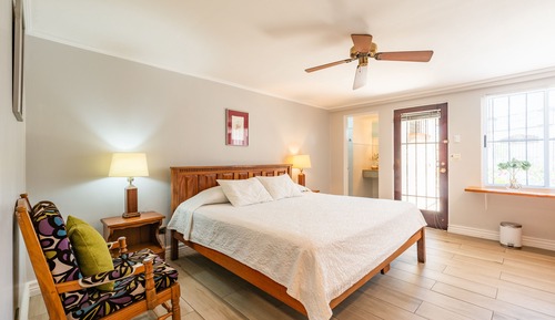 Superior-Doppelzimmer, 1 King-Bett, Gartenblick