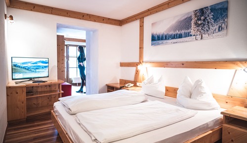 Standard-Doppelzimmer, Balkon, Bergblick