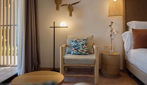 Club-Zimmer, 1 King-Bett, Poolblick