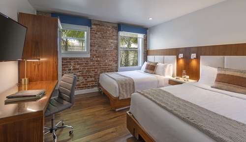 Standardzimmer, 2 Doppelbetten