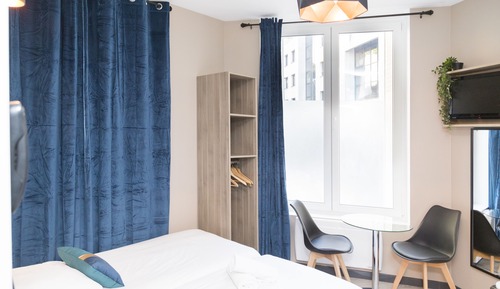Studio, 2 Einzelbetten (2 pax, 106 rue de Paris)