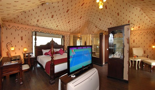 Grand-Zelt, 1 King-Bett
