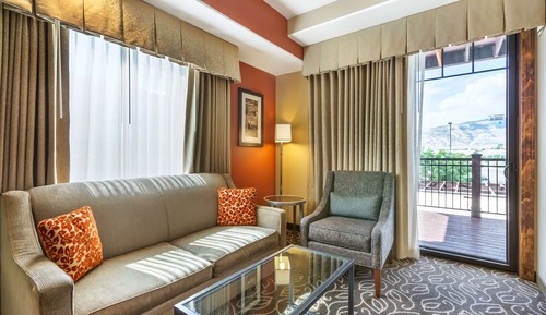 Junior-Suite, 1 King-Bett, Balkon, Bergblick (with Sofabed)