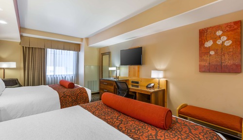 Standardzimmer, 2 Queen-Betten, Nichtraucher, Terrasse (1st Floor)