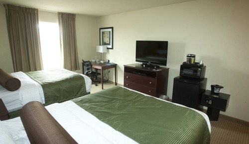 Zimmer, 2 Queen-Betten, Nichtraucher (Accessible Roll in Shower)