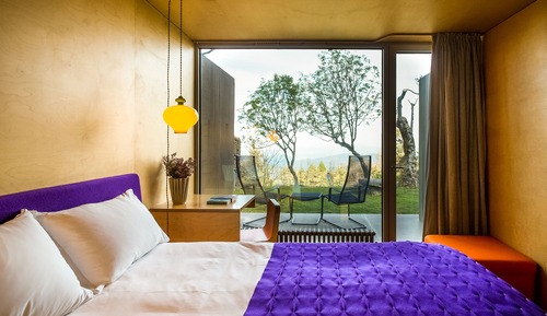 Doppelzimmer, Balkon, Bergblick