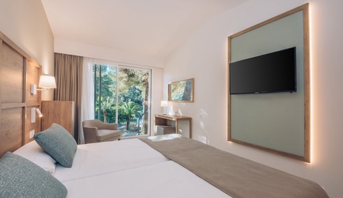 Doppelzimmer, Terrasse