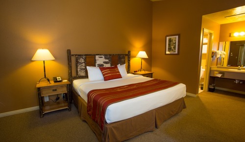 Deluxe-Ferienhütte, 1 King-Bett