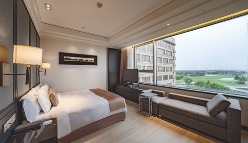 Standardzimmer, 1 Einzelbett, Blick auf den Golfplatz