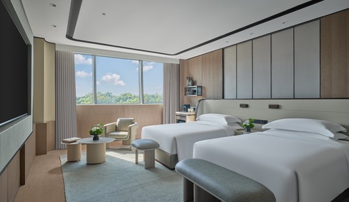 Premium-Zimmer, 2 Doppelbetten
