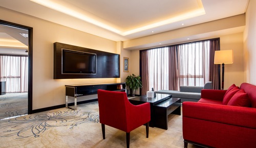 Deluxe-Suite, 1 King-Bett