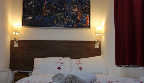 Doppelzimmer, mit Bad