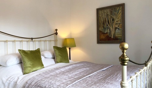 Apartment, mit Bad, Gartenblick