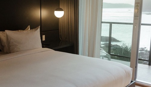 Premium-Studio, 1 King-Bett, Meerblick