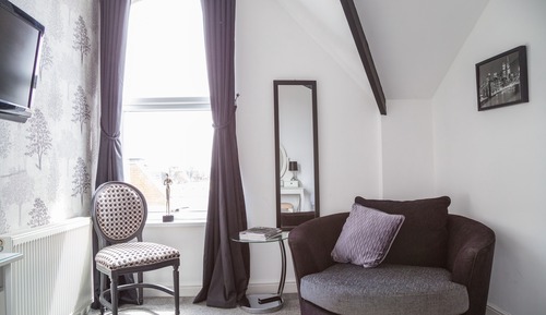 Einzelzimmer, mit Bad