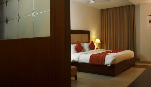 Deluxe-Zimmer, Mehrere Betten, Ausblick