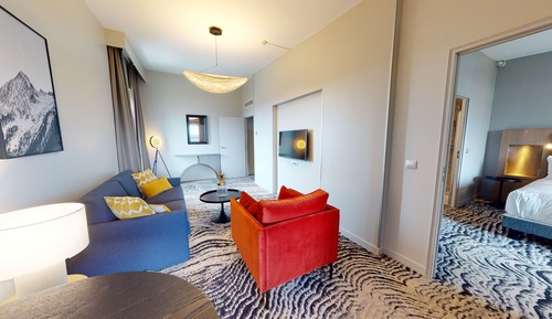 Suite, 1 King-Bett, Terrasse, Ausblick