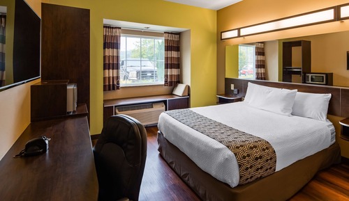 Standardzimmer, 1 Queen-Bett, barrierefrei, Kühlschrank und Mikrowelle (NonSmoking)