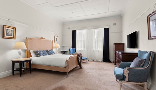 Deluxe-Zimmer, 1 King-Bett, Gartenblick