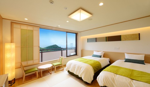 Comfort-Dreibettzimmer, Nichtraucher, Meerblick (Dinner Buffet, for 3 people)