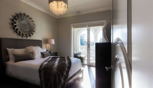 Suite, 1 King-Bett, Balkon, Meerseite (Living Room;Penthouse)