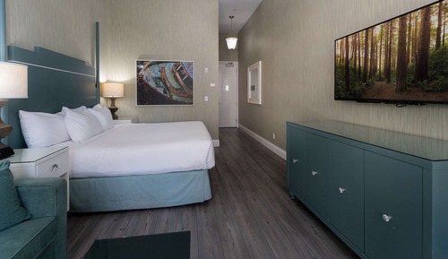 Standardzimmer, 1 King-Bett, Nichtraucher, Balkon (with Sofabed)