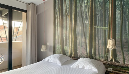 Superior-Doppel- oder -Zweibettzimmer