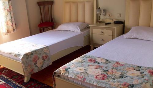 Standard-Zweibettzimmer, 2 Einzelbetten, Nichtraucher, Blick auf den Innenhof