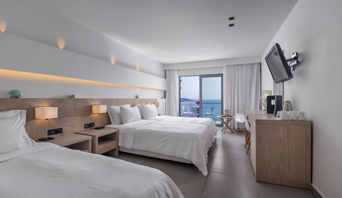 Standard-Dreibettzimmer, Meerblick