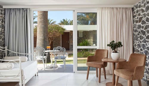 Superior-Bungalow, Gartenblick
