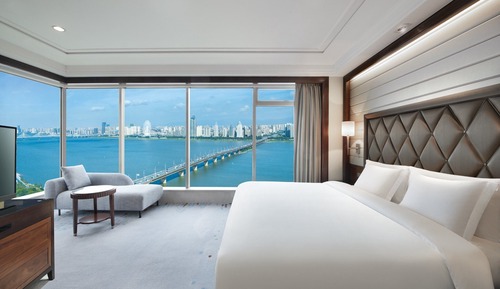 Suite, 1 Schlafzimmer, Flussblick