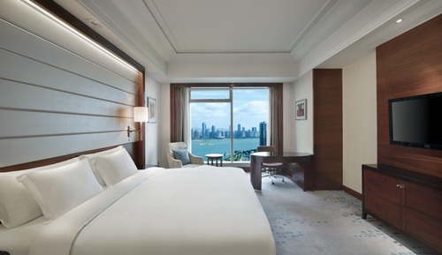Standardzimmer, 2 Einzelbetten, Flussblick