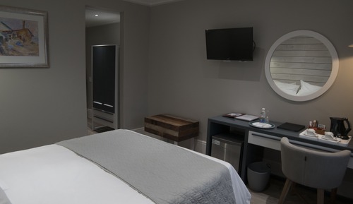 Deluxe-Doppelzimmer, 1 Queen-Bett, Meerblick, Meerseite