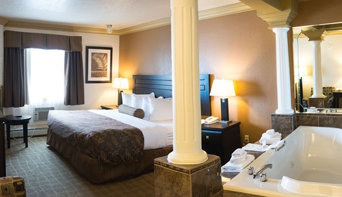 Zimmer, 1 King-Bett, Whirlpool