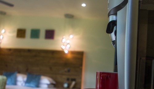 Luxury-Bungalow, Whirlpool (Stiperstones Garden Room)