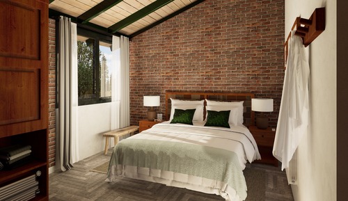 Comfort-Apartment, Gartenblick