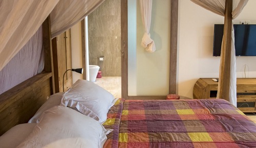 Panoramic-Doppelzimmer, 1 King-Bett, Terrasse, Talblick