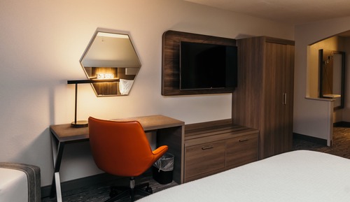 Standardzimmer, 1 King-Bett, barrierearme Badewanne (Communications)